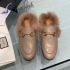 Gucci Fur Loafers sandal slippers GG23227